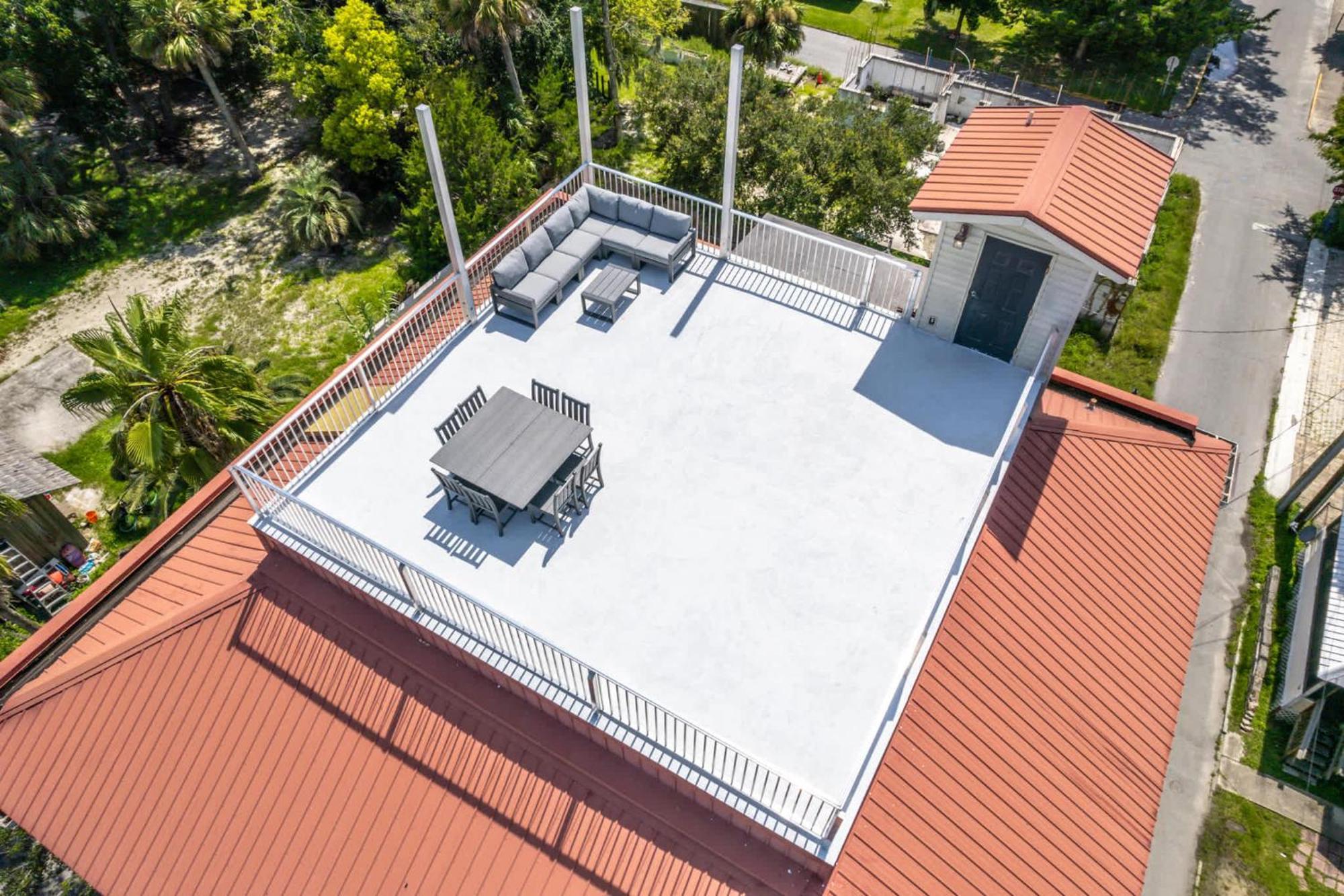 The Ray - Penthouse Suite - 360° Rooftop View St. Augustine Eksteriør bilde